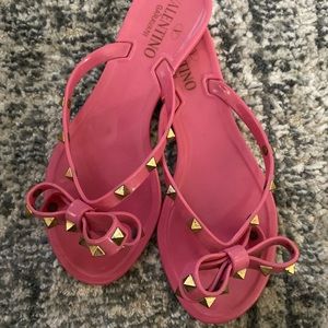 Valentino rubber flip flop